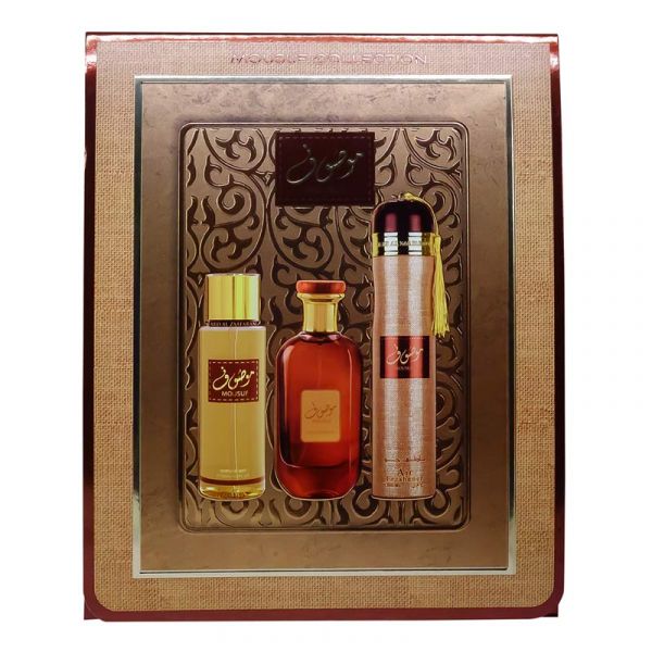 Set of Arabian perfume Ard Al Zaafaran Mousuf Collection 3 in 1